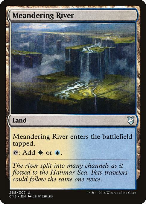 Meandering River [Commander 2018] | Galactic Gamez