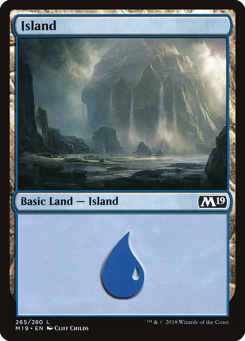 Island [Core Set 2019] | Galactic Gamez