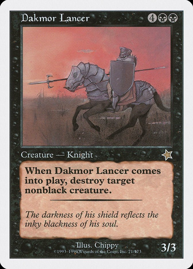 Dakmor Lancer [Starter 1999] | Galactic Gamez