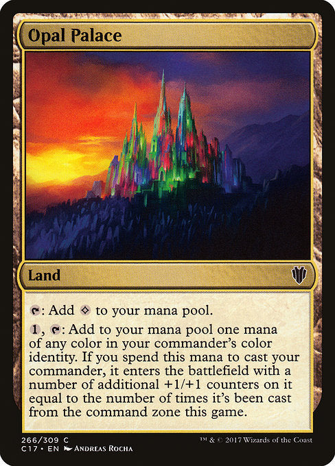Opal Palace [Commander 2017] | Galactic Gamez