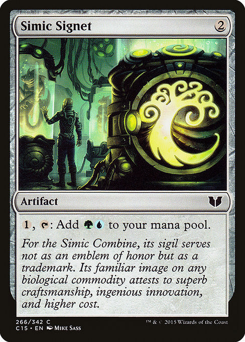 Simic Signet [Commander 2015] | Galactic Gamez