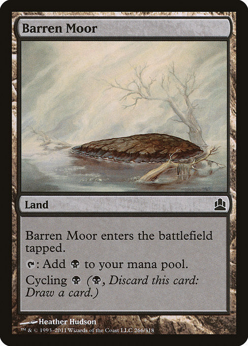 Barren Moor [Commander 2011] | Galactic Gamez