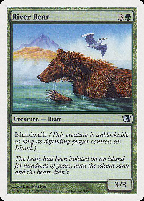 River Bear [Ninth Edition] | Galactic Gamez