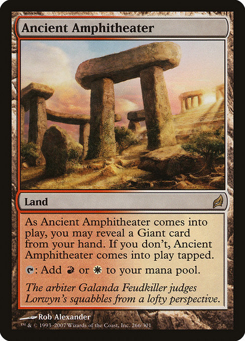 Ancient Amphitheater [Lorwyn] | Galactic Gamez