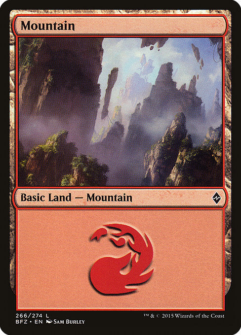 Mountain [Battle for Zendikar] | Galactic Gamez