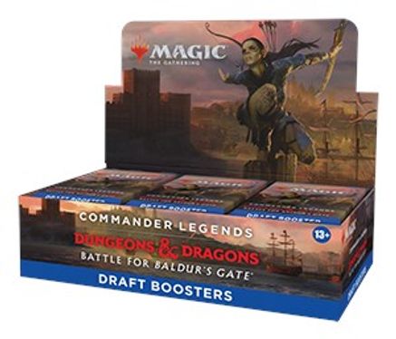 Commander Legends: Battle for Baldur's Gate Draft Booster Display | Galactic Gamez