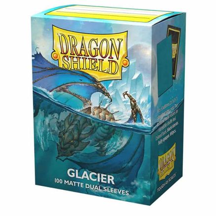 Glacier ‘Miniom’ 100 Matte Standard Sleeves | Galactic Gamez