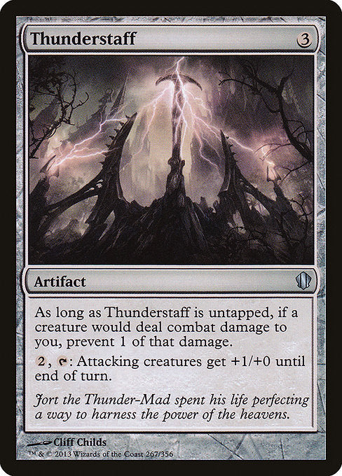 Thunderstaff [Commander 2013] | Galactic Gamez