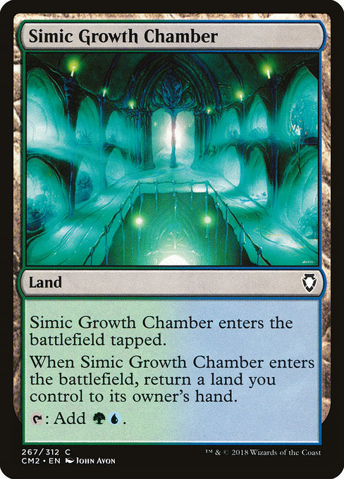 Simic Growth Chamber [Commander Anthology Volume II] | Galactic Gamez