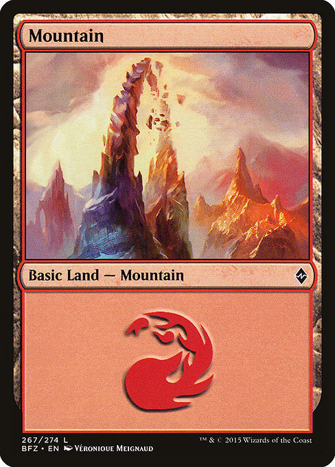 Mountain [Battle for Zendikar] | Galactic Gamez