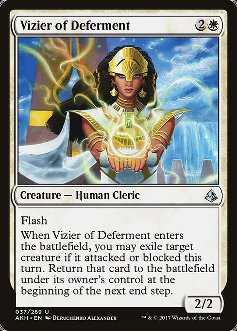 Vizier of Deferment [Amonkhet] | Galactic Gamez