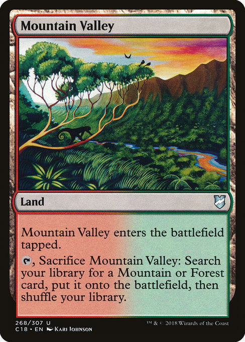 Mountain Valley [Commander 2018] | Galactic Gamez