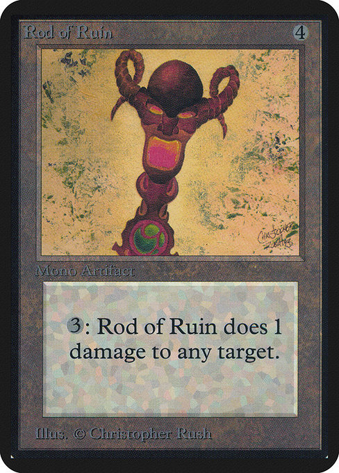Rod of Ruin [Limited Edition Alpha] | Galactic Gamez