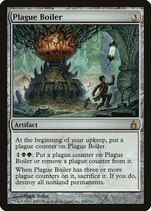 Plague Boiler [Ravnica: City of Guilds] | Galactic Gamez