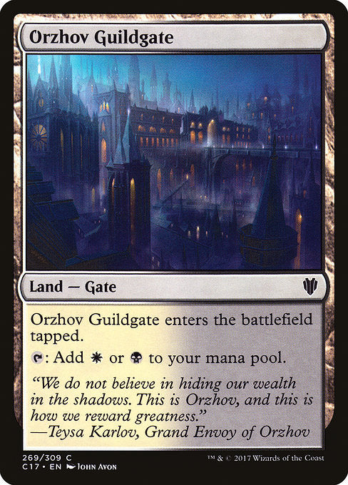 Orzhov Guildgate [Commander 2017] | Galactic Gamez