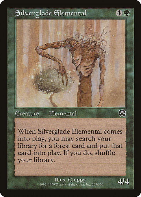 Silverglade Elemental [Mercadian Masques] | Galactic Gamez