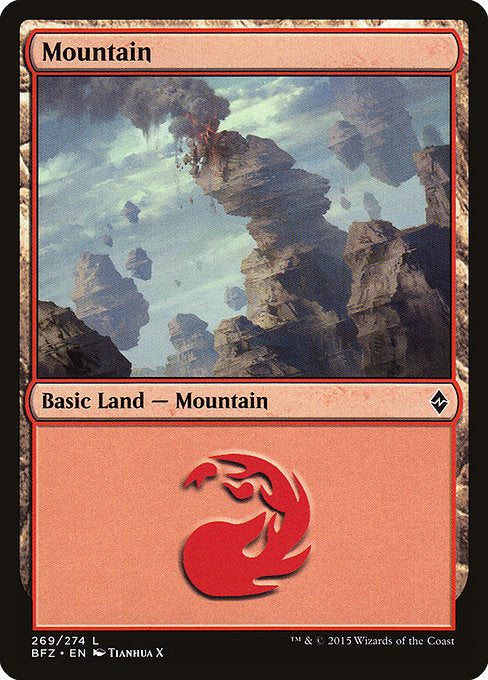 Mountain [Battle for Zendikar] | Galactic Gamez