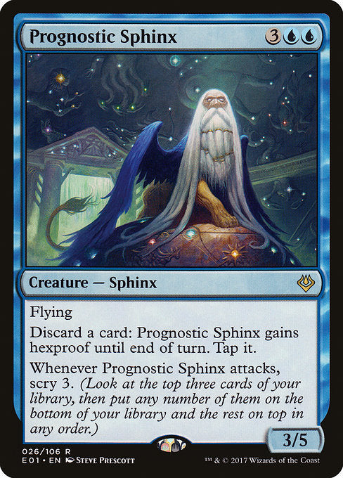 Prognostic Sphinx [Archenemy: Nicol Bolas] | Galactic Gamez