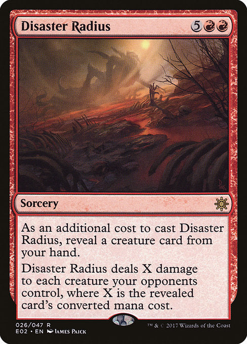 Disaster Radius [Explorers of Ixalan] | Galactic Gamez