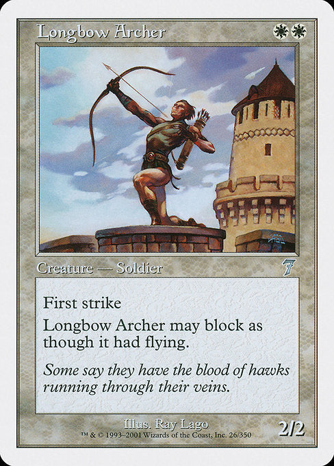 Longbow Archer [Seventh Edition] | Galactic Gamez