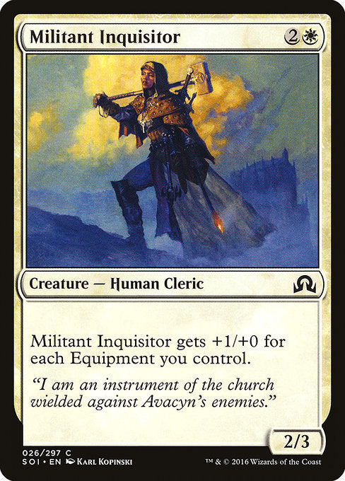 Militant Inquisitor [Shadows over Innistrad] | Galactic Gamez