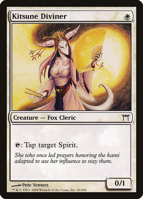 Kitsune Diviner [Champions of Kamigawa] | Galactic Gamez