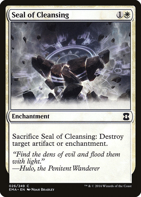 Seal of Cleansing [Eternal Masters] | Galactic Gamez