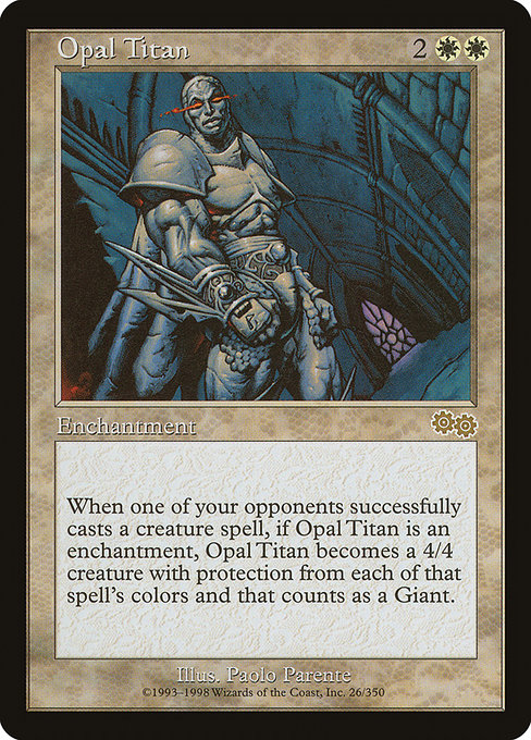 Opal Titan [Urza's Saga] | Galactic Gamez