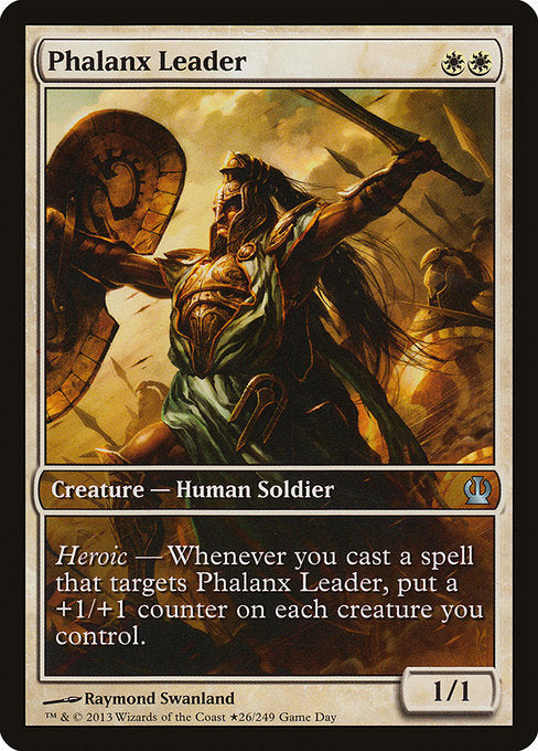 Phalanx Leader [Theros Promos] | Galactic Gamez