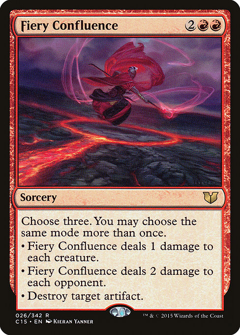 Fiery Confluence [Commander 2015] | Galactic Gamez