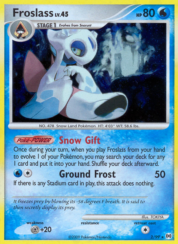 Froslass (2/99) [Platinum: Arceus] | Galactic Gamez