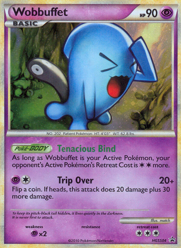 Wobbuffet (HGSS04) [HeartGold & SoulSilver: Black Star Promos] | Galactic Gamez