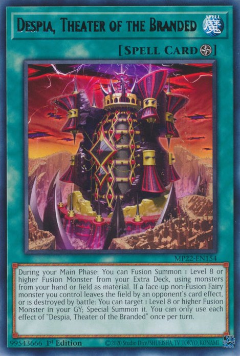 Despia, Theater of the Branded [MP22-EN154] Rare | Galactic Gamez
