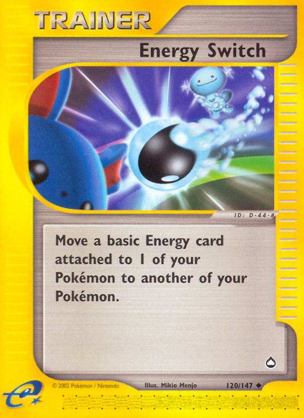 Energy Switch (120/147) [Aquapolis] | Galactic Gamez