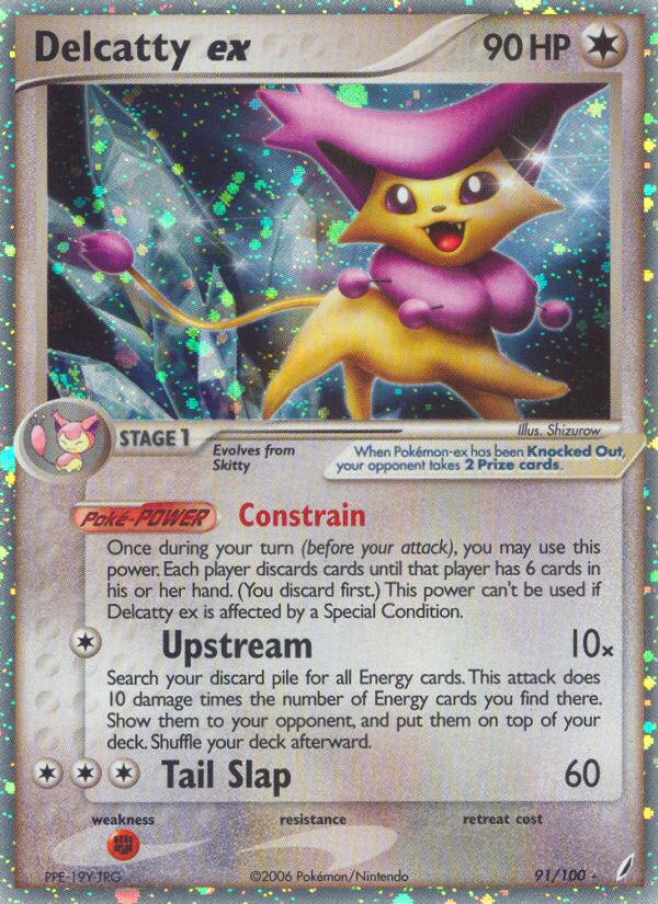 Delcatty ex (91/100) [EX: Crystal Guardians] | Galactic Gamez