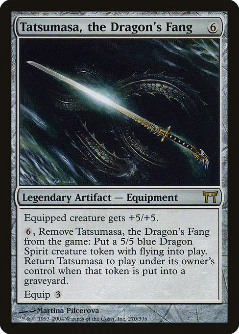 Tatsumasa, the Dragon's Fang [Champions of Kamigawa] | Galactic Gamez