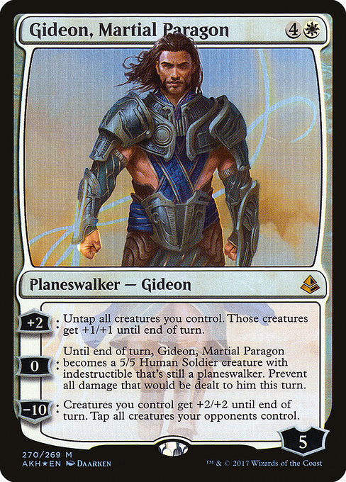Gideon, Martial Paragon [Amonkhet] | Galactic Gamez
