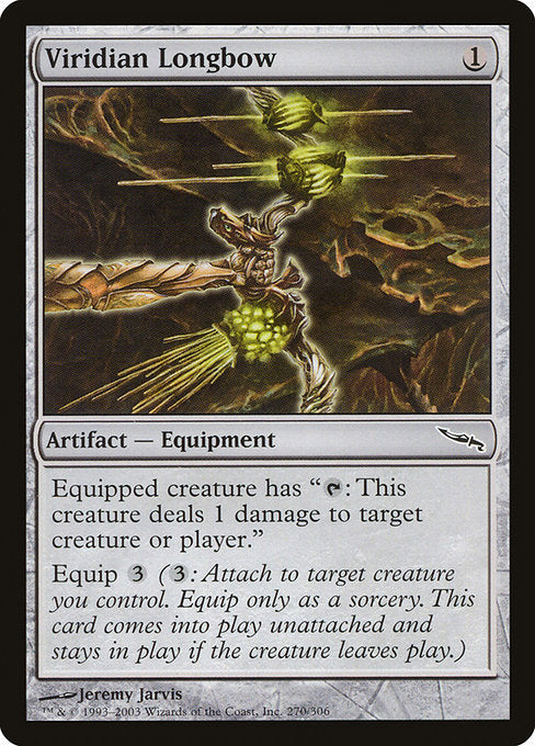 Viridian Longbow [Mirrodin] | Galactic Gamez