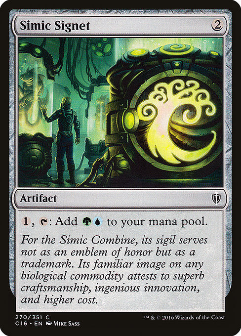 Simic Signet [Commander 2016] | Galactic Gamez