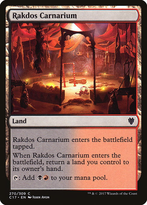 Rakdos Carnarium [Commander 2017] | Galactic Gamez