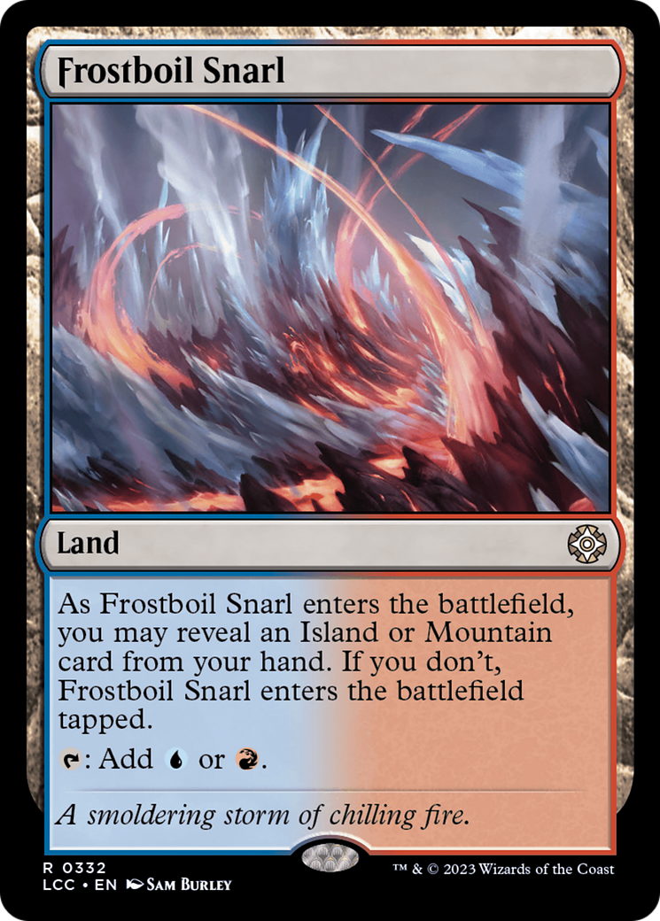 Frostboil Snarl [The Lost Caverns of Ixalan Commander] | Galactic Gamez