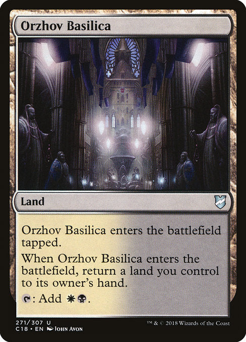 Orzhov Basilica [Commander 2018] | Galactic Gamez