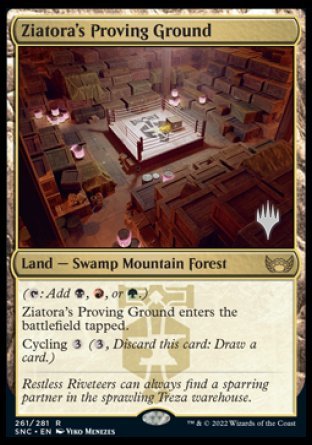 Ziatora's Proving Ground (Promo Pack) [Streets of New Capenna Promos] | Galactic Gamez
