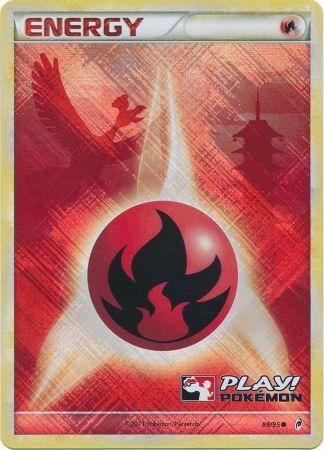Fire Energy (89/95) (Play Pokemon Promo) [HeartGold & SoulSilver: Call of Legends] | Galactic Gamez
