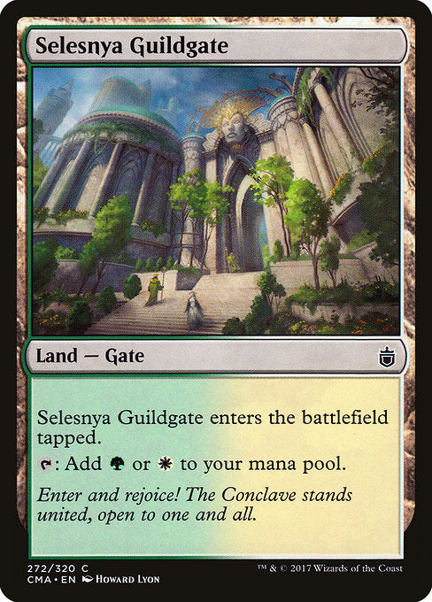Selesnya Guildgate [Commander Anthology] | Galactic Gamez