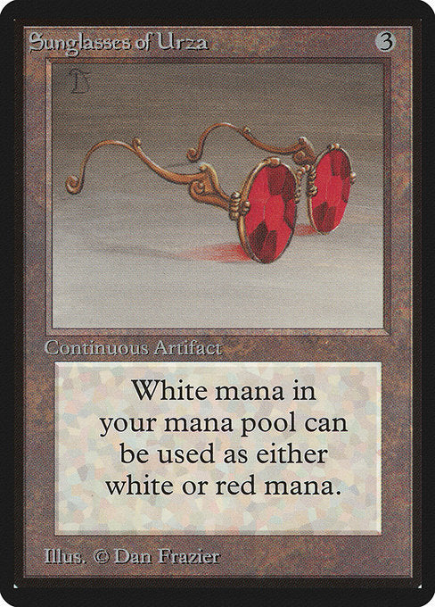 Sunglasses of Urza [Limited Edition Beta] | Galactic Gamez
