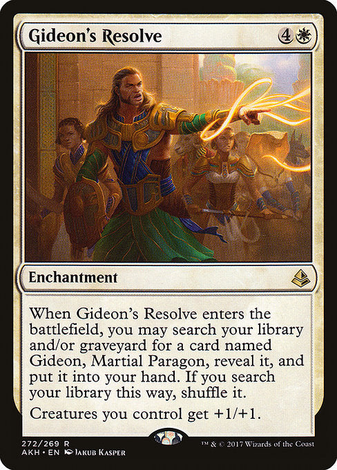 Gideon's Resolve [Amonkhet] | Galactic Gamez