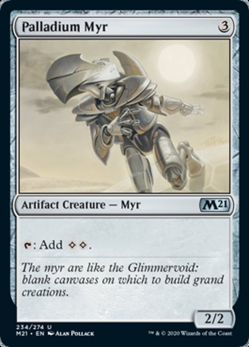 Palladium Myr [Core Set 2021] | Galactic Gamez