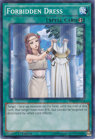 Forbidden Dress (Shatterfoil) [BP03-EN180] Common | Galactic Gamez