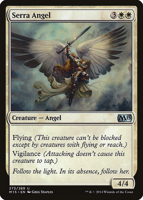Serra Angel [Magic 2015] | Galactic Gamez